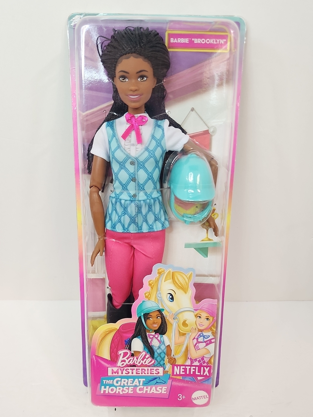 Barbie Mysteries The Great Horse Chase Brooklyn Doll Netflix NRFB 2024